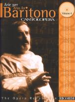 Cantolopera Arias For Baritone Vol 4 Book & Cd Sheet Music Songbook