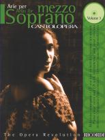 Cantolopera Arias For Mezzosoprano Vol 3 Book & Cd Sheet Music Songbook