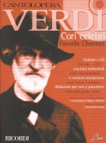 Cantolopera Verdi Favourite Choruses Book & Cd Sheet Music Songbook