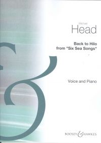 Head Back To Hilo (6 Sea Songs) Voice & Piano Sheet Music Songbook