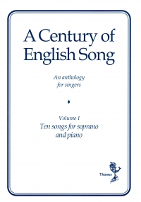 Century Of English Song I Soprano Sheet Music Songbook