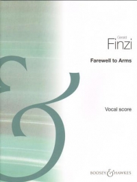 Finzi Farewell To Arms Voice & Piano Sheet Music Songbook