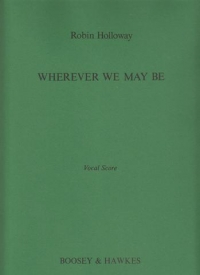 Holloway Wherever We May Be Op46 High Voice & Pf Sheet Music Songbook