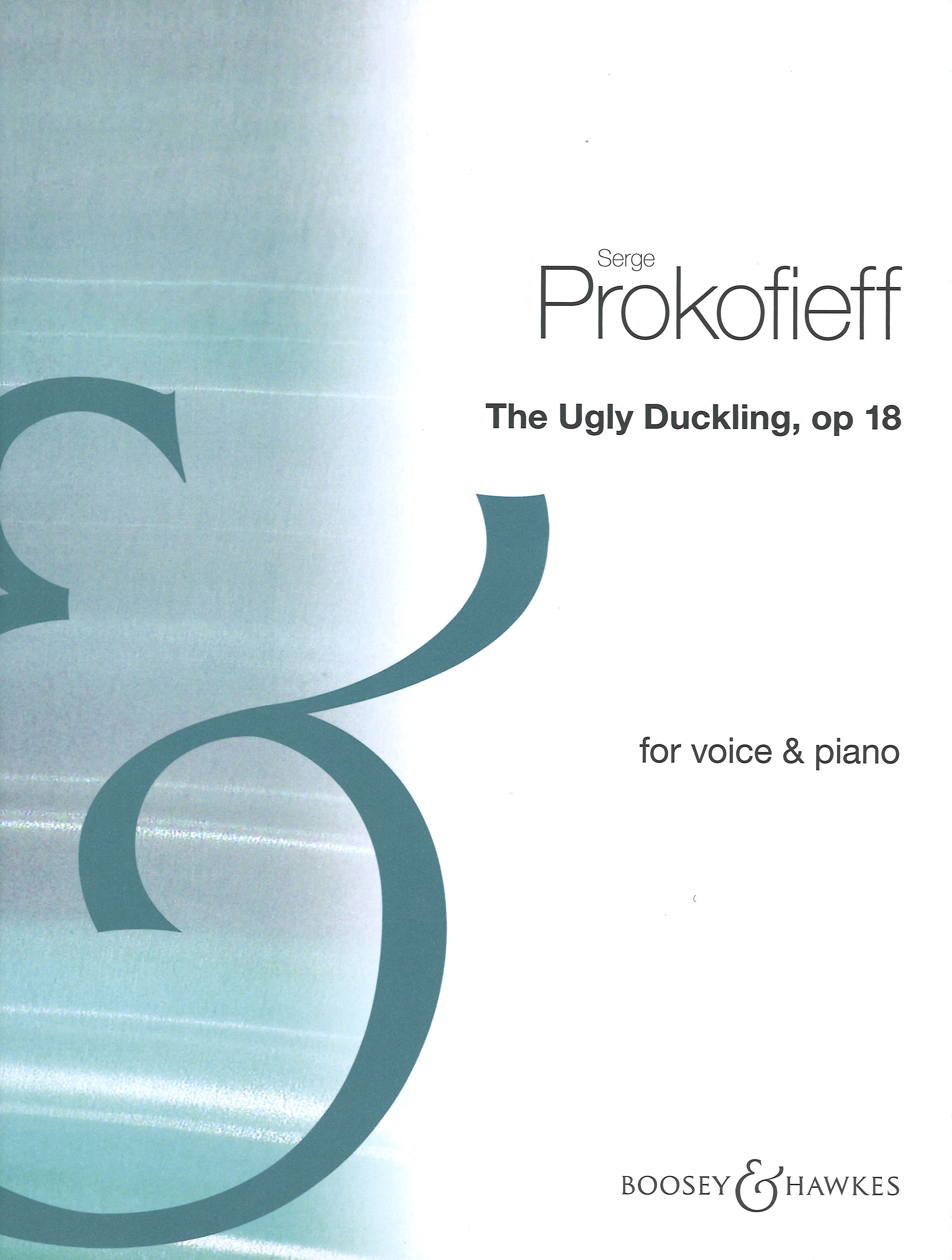 Prokofiev The Ugly Duckling Op18 Mezzo Sop & Piano Sheet Music Songbook