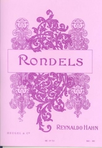 Hahn 12 Rondels  Mixed Voices & Piano Sheet Music Songbook