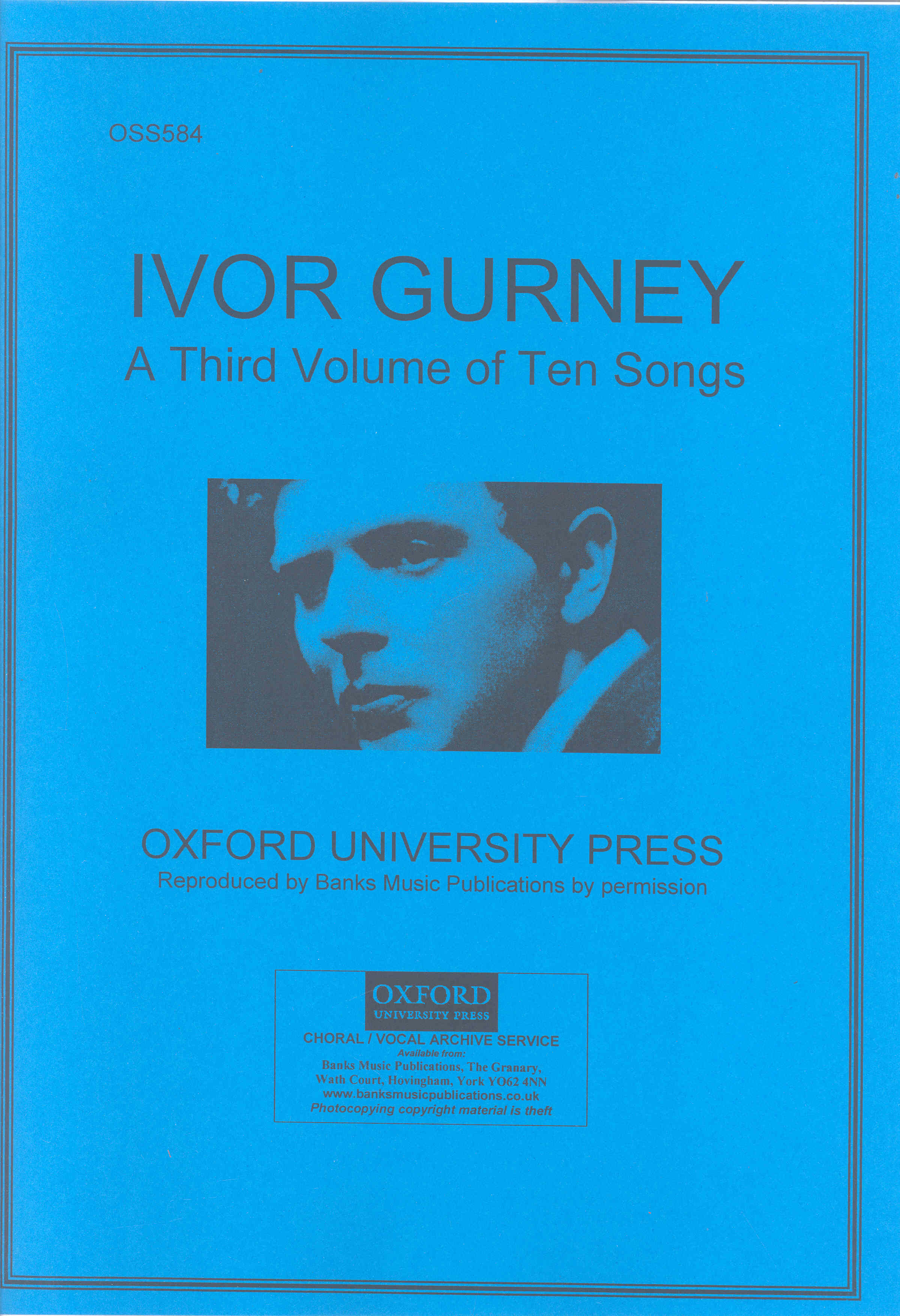 Gurney 10 Songs Vol 3 Sheet Music Songbook