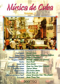 Musica De Cuba Vol 13 Piano & Voice Sheet Music Songbook