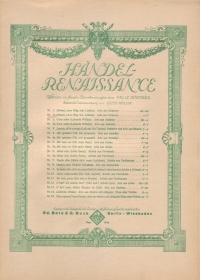 Handel Handel Dimmi Cara From Scipione Sheet Music Songbook