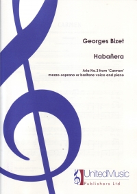 Bizet Habanera Lamour Est Un Oiseau Rebelle Mezzo Sheet Music Songbook