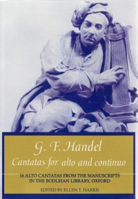 Handel Cantatas Alto & Continuo Mezzo/keyboard Sheet Music Songbook