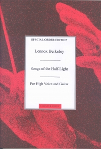 Berkeley Songs Of Half Light Sheet Music Songbook