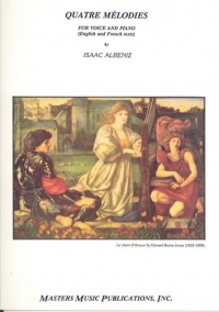 Albeniz Quatre Melodies Voice & Piano Sheet Music Songbook