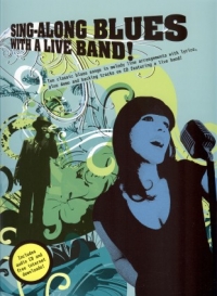 Sing Along Blues With A Live Band Book & Cd Sheet Music Songbook