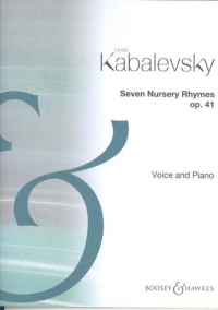 Kabalevsky Seven Nursery Rhymes Op41 Voice & Piano Sheet Music Songbook