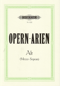 Opera Arias Contralto {mezzo-soprano} 34 Arias Sheet Music Songbook