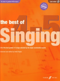 Best Of Singing Grades 4-5 Pegler Low + Cd Sheet Music Songbook