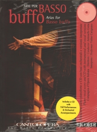 Cantolopera Arias For Basso Buffo Book & Cd Sheet Music Songbook