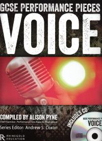 Gcse Performance Pieces Voice Book & Cd Sheet Music Songbook
