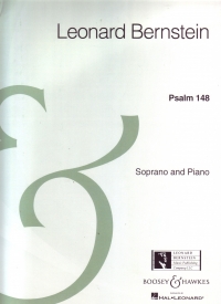 Bernstein Psalm 148 Soprano & Piano Sheet Music Songbook