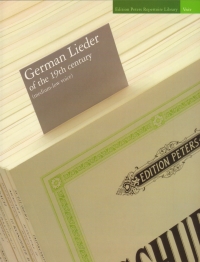 German Lieder Of The 19th Century Medium Low Voice Sheet Music Songbook