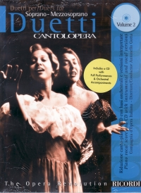 Cantolopera Duetti Vol 2 Soprano & Mezzo + Cd Sheet Music Songbook