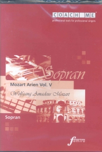 Coach Me Mozart Arias Vol 5 Mezzo/soprano Cd Sheet Music Songbook