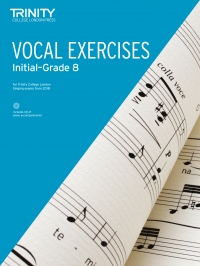 Trinity Vocal Exercises 2018 Initial - Gd 8 + Cd Sheet Music Songbook