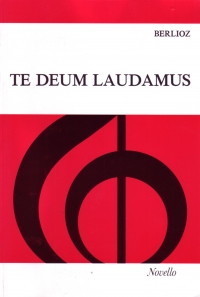 Berlioz Te Deum Laudamus Vocal Score Sheet Music Songbook