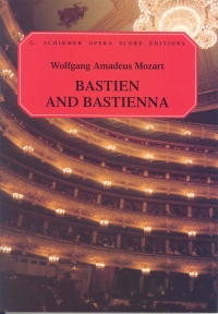 Mozart Bastien & Bastienne Vocal Score Sheet Music Songbook