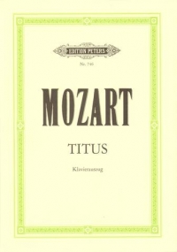 Mozart La Clemenza Di Tito (ger/it) Vocal Score Sheet Music Songbook