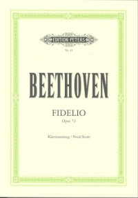 Beethoven Fidelio Op72 Vocal Score (1944) Sheet Music Songbook
