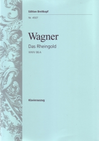 Wagner Das Rheingold Vocal Score English/german Sheet Music Songbook