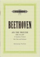 Beethoven Ode To Joy Finale 9th Vocal Score German Sheet Music Songbook