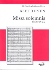 Beethoven Mass D Missa Solemnis Pilkington V Score Sheet Music Songbook