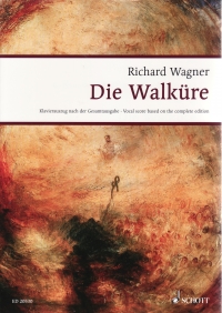 Wagner Die Walkure Vocal Score Complete Edition Sheet Music Songbook