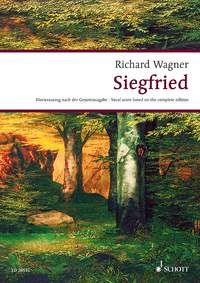Wagner Siegfried Vocal Score Complete Edition Sheet Music Songbook