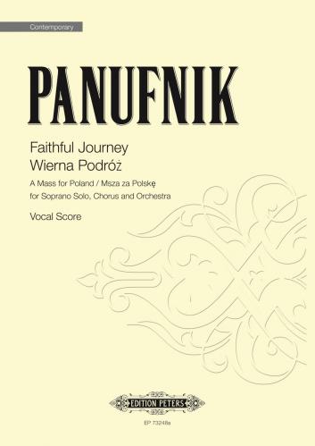 Panufnik Faithful Journey A Mass For Poland Vsc Sheet Music Songbook