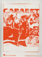 Cabaret  Vocal Score Sheet Music Songbook