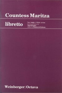 Countess Maritza Kalman/douglas Libretto Sheet Music Songbook