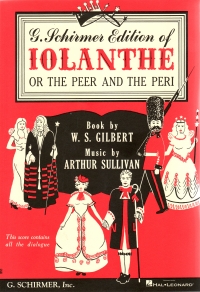 Iolanthe Gilbert & Sullivan Vocal Score Sheet Music Songbook