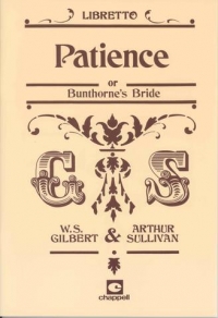 Patience Gilbert & Sullivan Libretto Sheet Music Songbook