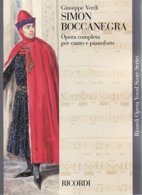 Verdi Simon Boccanegra Vocal Score (paper) Sheet Music Songbook