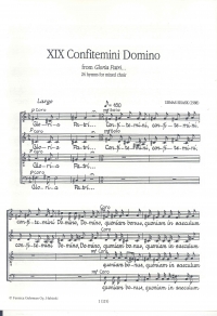 Confitemini Domino Sisask Sheet Music Songbook
