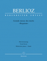 Berlioz Requiem Mass Vocal Score Sheet Music Songbook