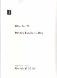 Bartok Bluebeards Castle Op11 Vocal/piano Score Sheet Music Songbook