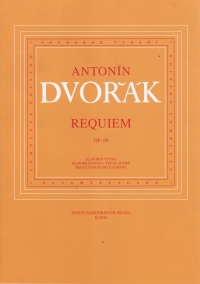 Dvorak Requiem Op89 Vocal Score Sheet Music Songbook