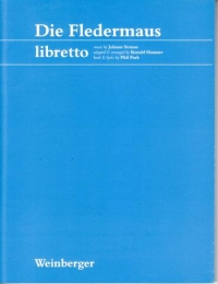 Die Fledermaus Strauss Hanmer/park Libretto Sheet Music Songbook