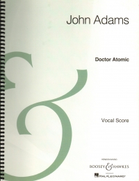 Adams Doctor Atomic Vocal Score Sheet Music Songbook