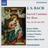 Bach Sacred Cantatas For Bass Music Cd Sheet Music Songbook