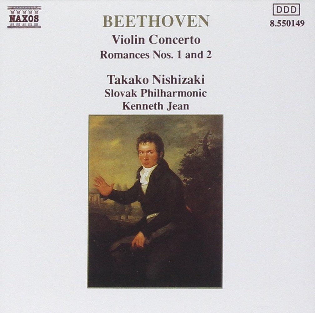 Beethoven Violin Concerto Romances Music Cd Sheet Music Songbook